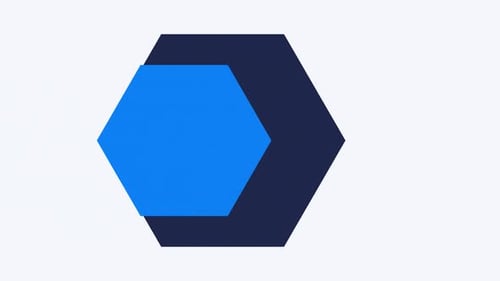 Hexagon transition background
