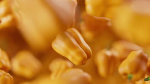 Vibrant Yellow Bell Peppers Close-Up