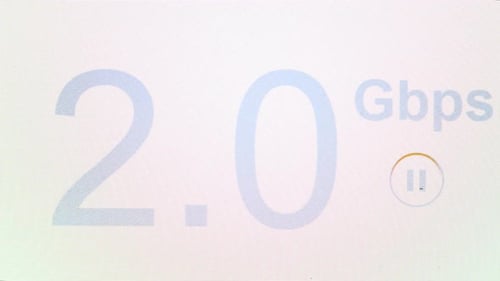 Internet Speed Test Ascends to Gigabits Per Second