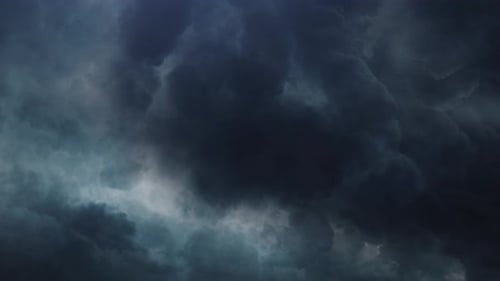 Dramatic Storm Clouds Creating a Threatening Atmosphere