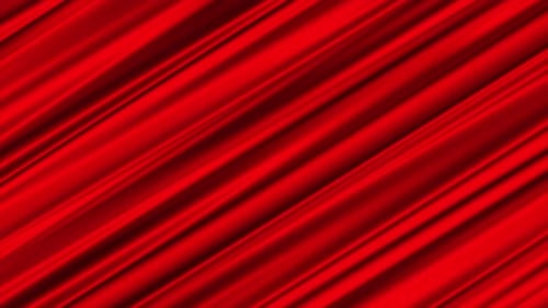 Red Luxurious Fabric Wave Background Loop