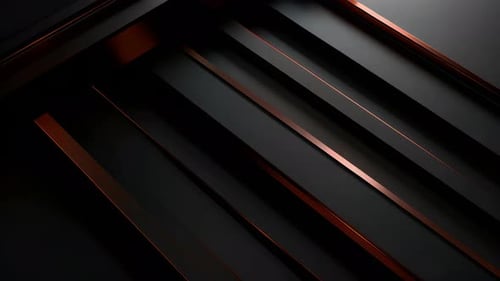 Abstrakte luxuriöse schwarzgraue Farbverlaufshintergründe mit diagonalen goldenen Metallstreifen