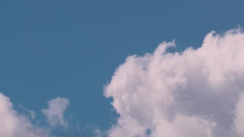 A Close Up Timelapse Of Clouds