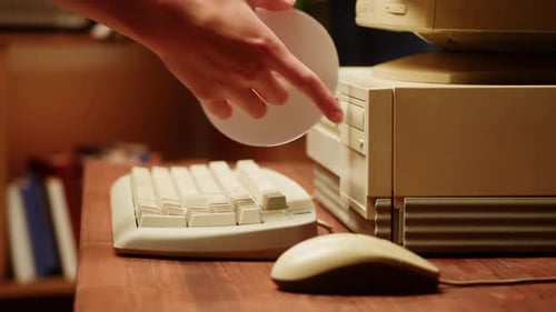 Verwenden von CD Circle Disk für alten Computer