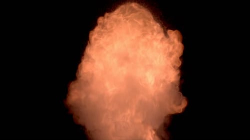 Explosión de bola de fuego,