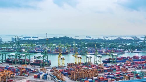 Import And Export Concept