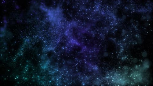 Particles dust galaxy modern background