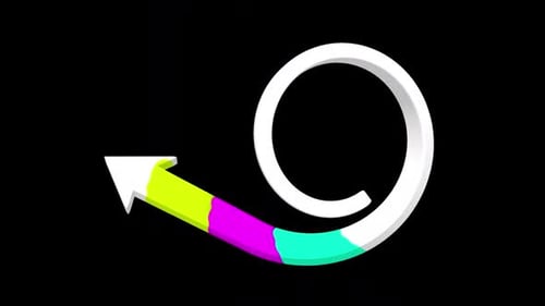 Reveal Colour Pulse Arrow