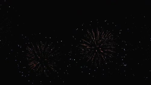 Buntes Feuerwerk