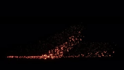 Golden Sparkler Trail Effect Animation