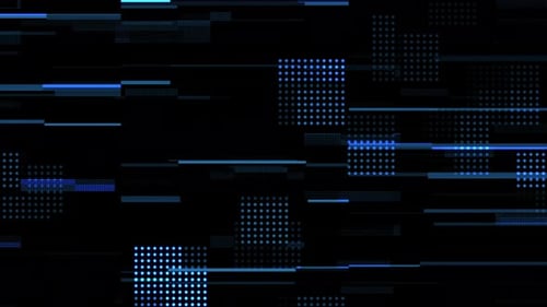 4K Abstract technology background. Futuristic cyberspace, data, hi tech concept. Virtual space