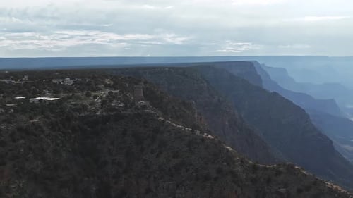 Desert View Watchtower at the Grand Canyon