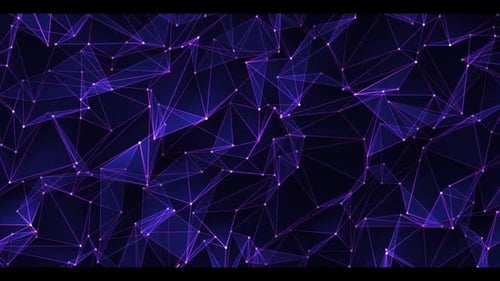 Rainbow Geometric Particles 02