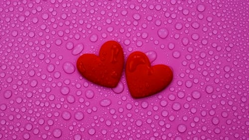 Wet Heart Valentine for the Holiday