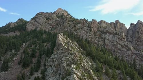 Ascent up the mountain
