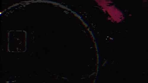 Dynamic Glitch Effect Digital Noise Transition