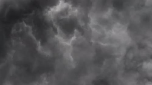 Stormy Clouds Moving Across the Sky
