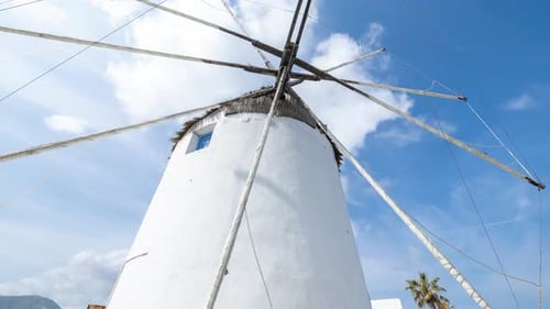 Traditional Windmill in Greece