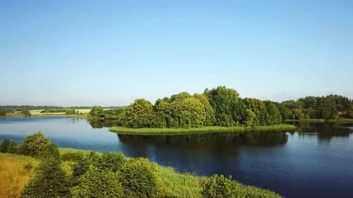 Nature Of Lake Bolshoye Ostrovlyanskoye 14