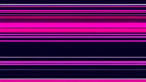 Abstract Neon Pink Lines Seamless Loop Background