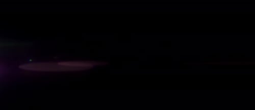 Dynamic Light Flare Transition Overlay