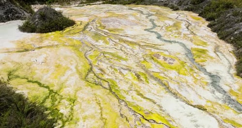 Hot Geothermal Spring Sipoholon Hot Spring Sumatra Indonesia