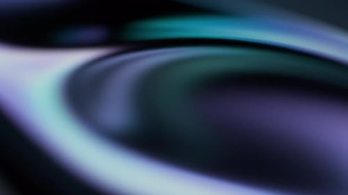 Abstract Background with Smooth Wavy Motion and Gradient Colors