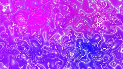Moving shape layer style motion background . Seamless pattern twist futuristic glossy liquid