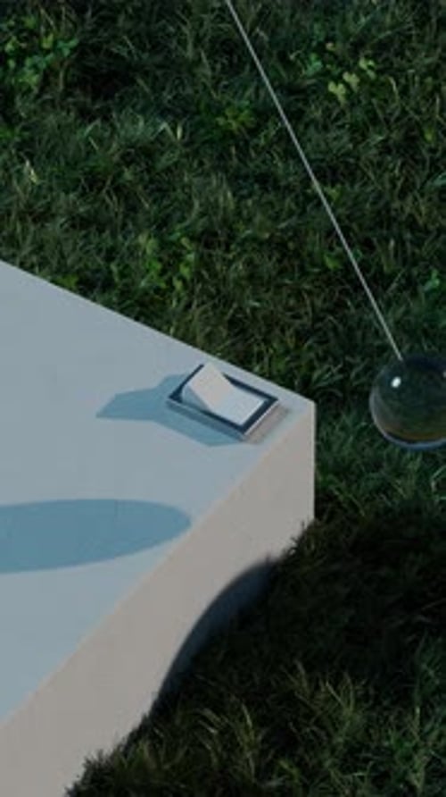 Swinging Pendulum Triggering Scene Changes