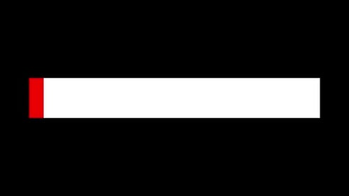 Creator Collection: Light colored single lined lower third animation with a big arrow