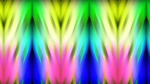 Abstract Colorful Geometric Light Rays Movement Background