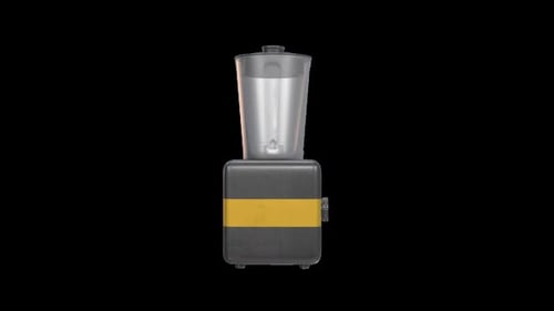 Sleek Modern Kitchen Blender with Transparent Pitcher