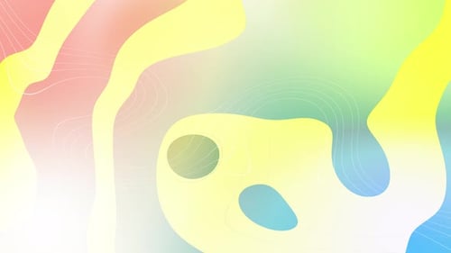 Abstract gradient liquid Waves motion background. 4k seamless gradient smoothly background