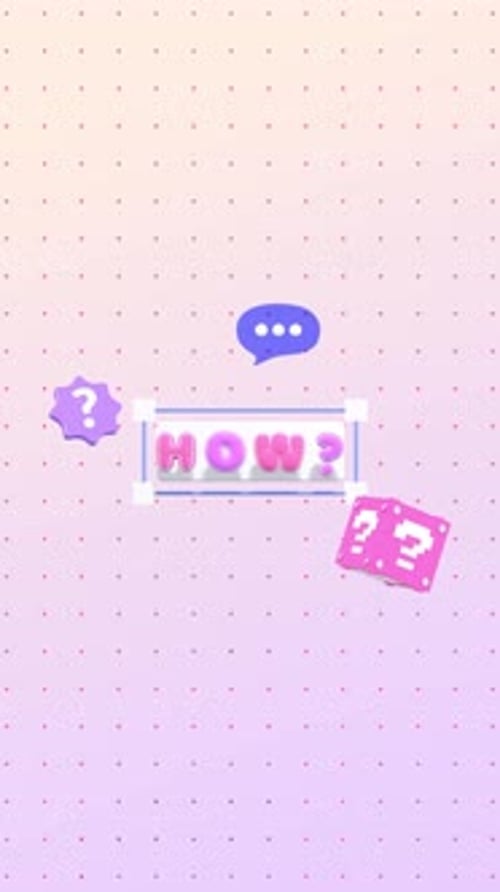 Ask, Instruction, Tips And Guidance Concepts In Vertical Video.