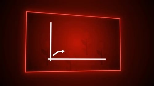 Globales Finanz- und Geschäftsdatentechnologiekonzept.