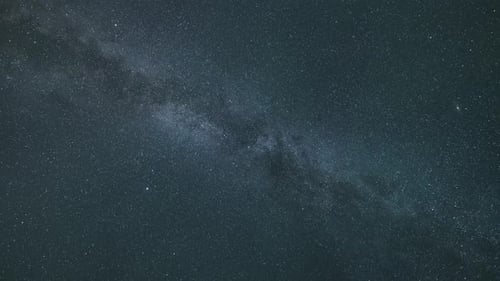 Hintergrund der Milchstraße, Sterne, Astronomie, Zeitraffer