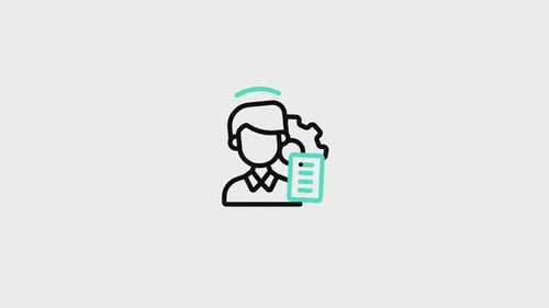 Corporate User Profile Icon Animation