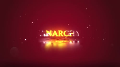 Burning Hot Text Title Reveal Animation