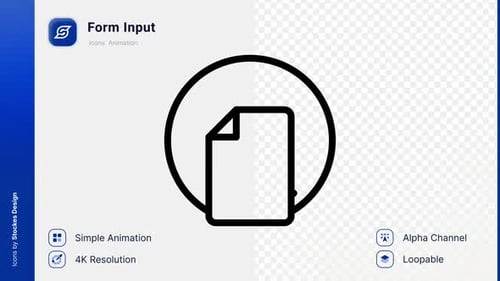 Animation Form Input Icon