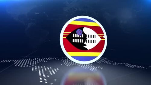 Dynamic Flag Animation and News Transition