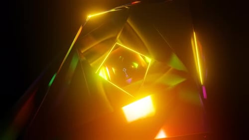 Multicolor Trippy Pattern Animation Visual 3D Mandala Spiritual Pattern