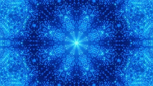 Stylish Flower VJ Background