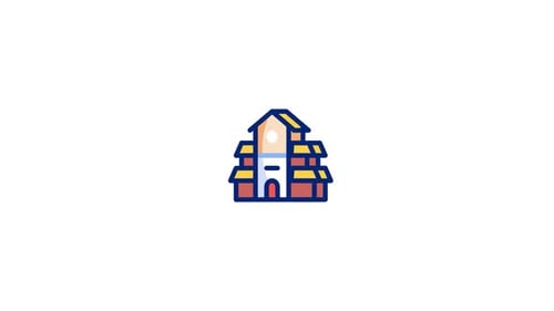 Icono animado de la casa