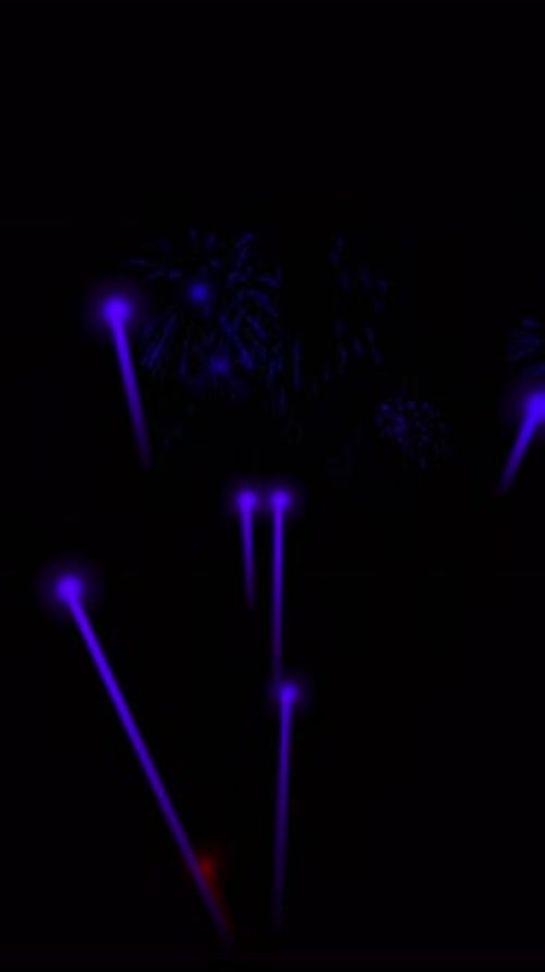 Animated Colorful Fireworks Explosions Pack