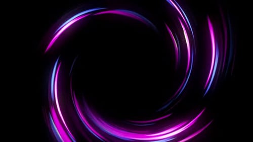Abstract Neon Light | Dynamic Futuristic Glow Effect