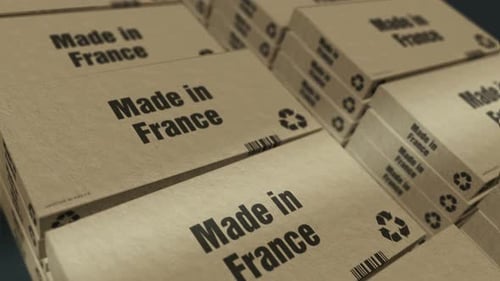 Made in France box pack production loopable seamless