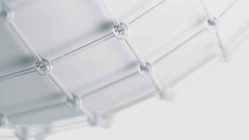 Rotating Sphere Web Motion Background