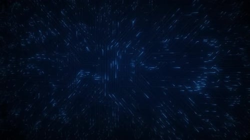 Computer Data Technology Artificial Intelligence Digital Technology Background Line Light Effects