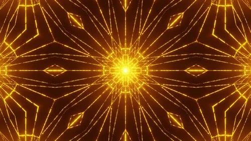 Golden Light Vj Background