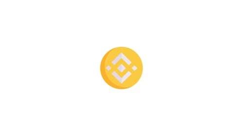 Geometric Coin Logo Reveal Animation